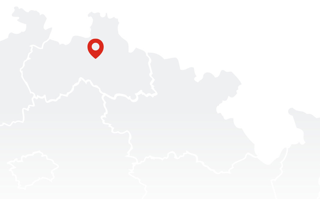 mapa liberec